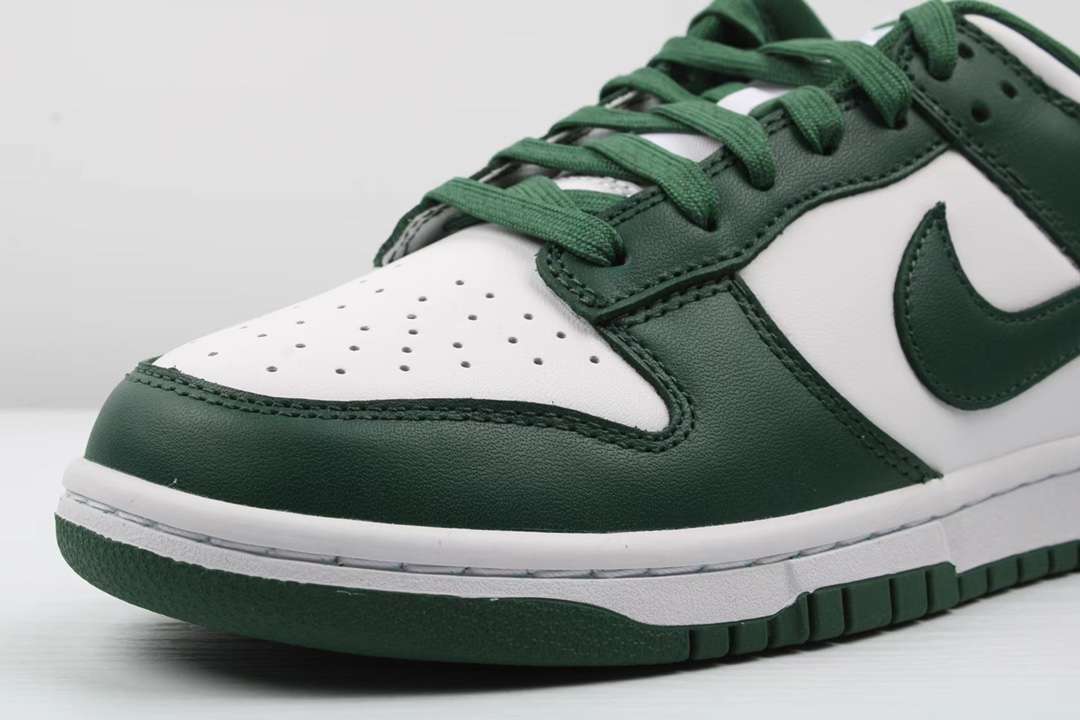 KICKWHO Nike Dunk Low 'Michigan State' DD1391-101 - Image 6