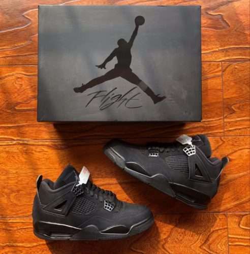KickWho Godkiller Air Jordan 4 Retro 'Black Cat' 2020 (Size up to 14) photo review