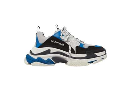 KickwhoBalenciaga Triple S Sneaker 'Black Blue White'