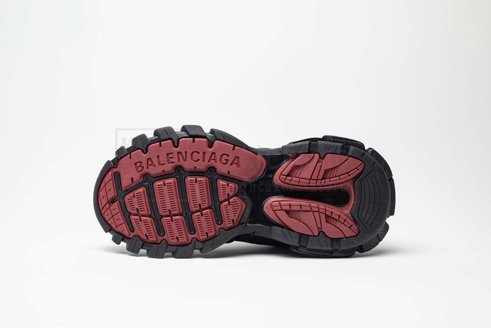 Kickwho Balenciaga Track Sneaker 'Black Bordeaux' 542023W1GB16162 - Image 4