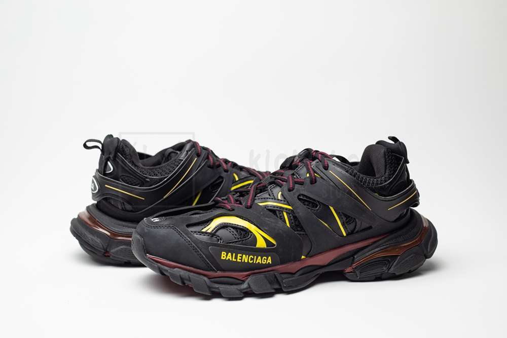 Kickwho Balenciaga Track Sneaker 'Black Bordeaux' 542023W1GB16162 - Image 6