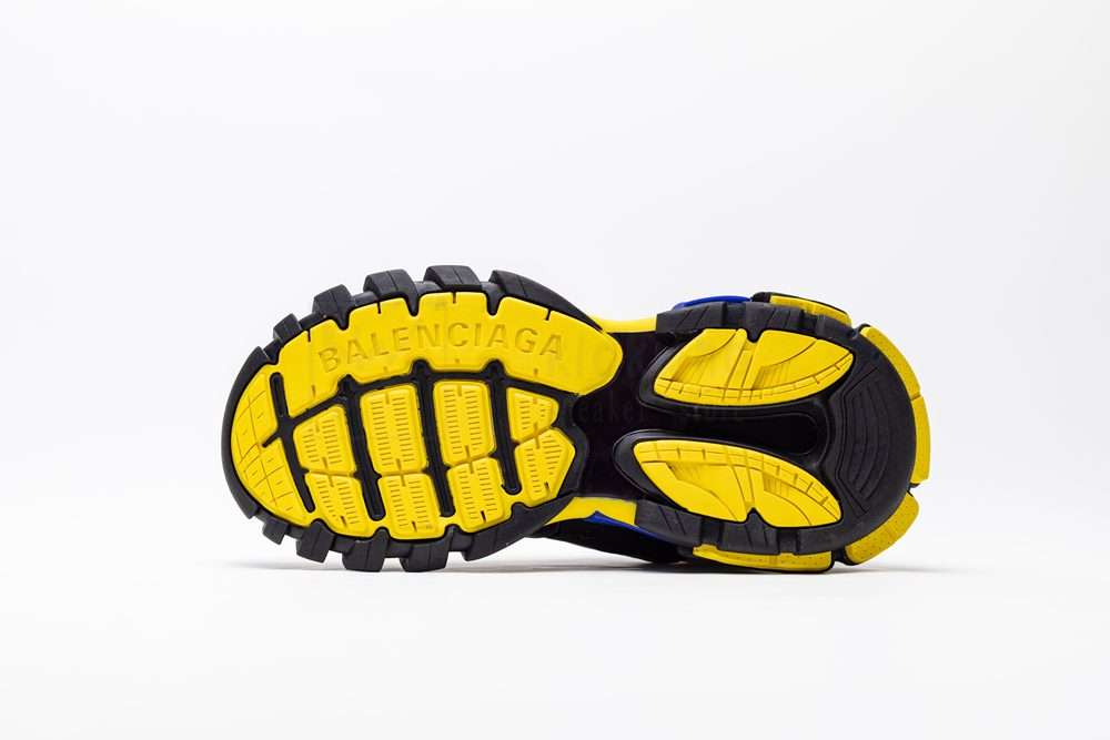 Kickwho Balenciaga Track Trainer 'Black Yellow Blue' - Image 4