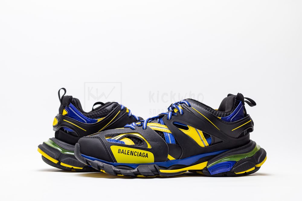 Kickwho Balenciaga Track Trainer 'Black Yellow Blue' - Image 6