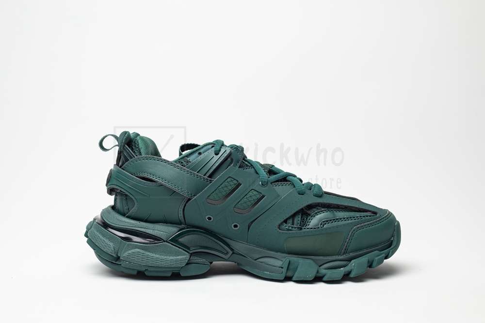KickwhoBalenciaga Track Trainer 'Dark Green' 542023W2LA13004 - Image 3