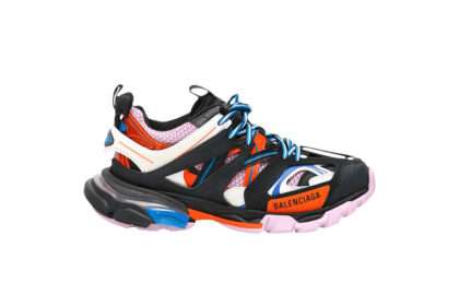 Kickwho Balenciaga Wmns Track Trainer 'Black Orange Pink' 542436W1GC11054