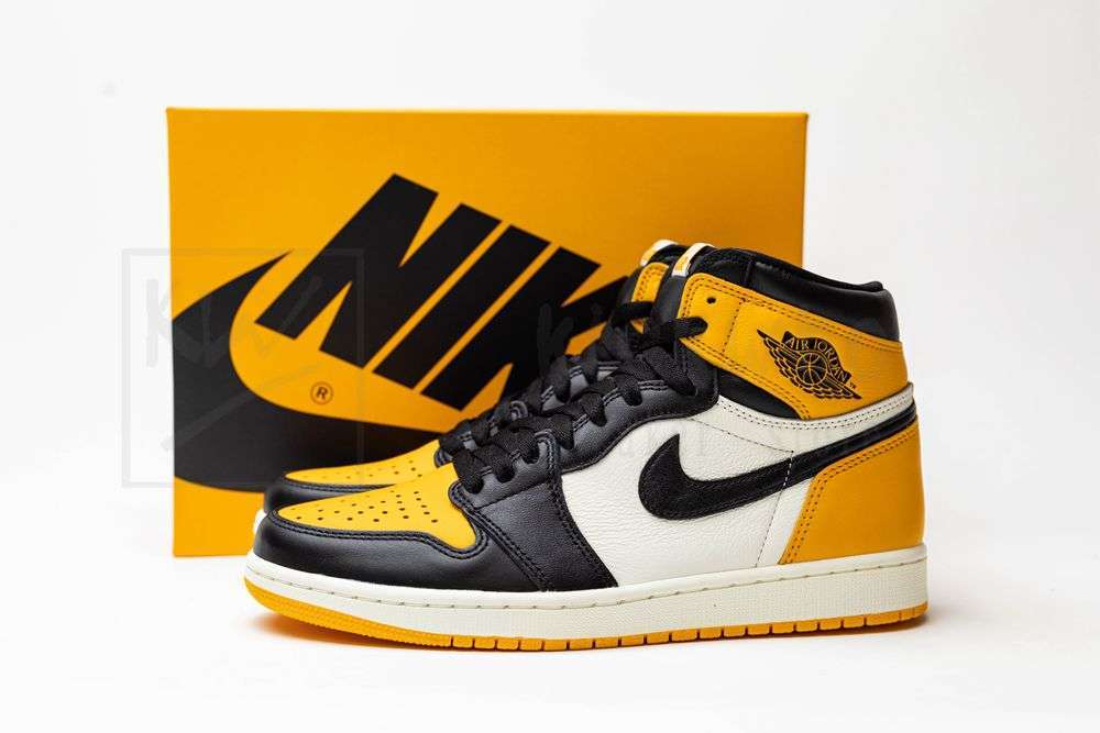 KickWho Air Jordan 1 Retro High OG 'Yellow Toe' Godkiller - Image 5