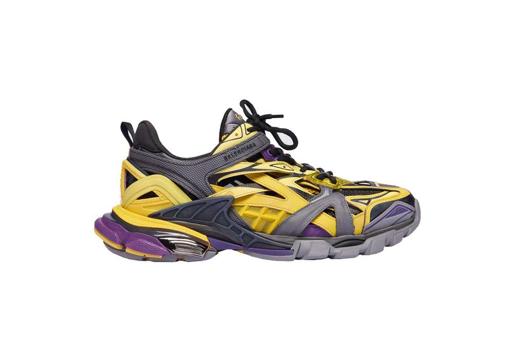 Kickwho Balenciaga Track.2 Yellow Purple
