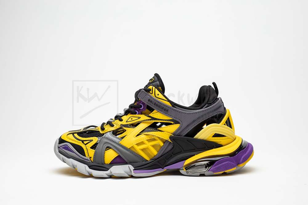 Kickwho Balenciaga Track.2 Yellow Purple - Image 2