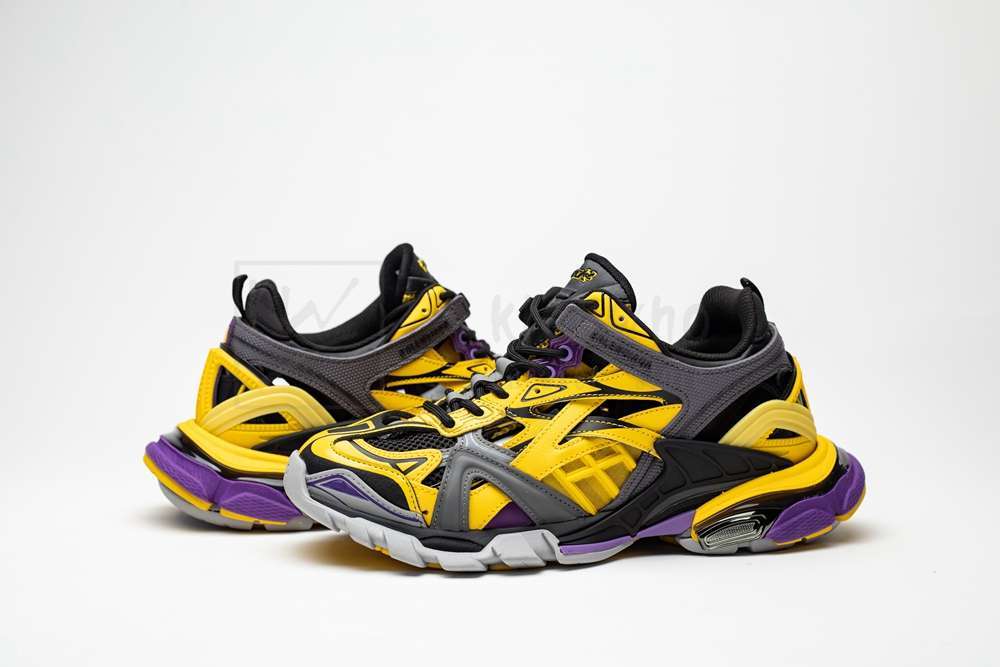 Kickwho Balenciaga Track.2 Yellow Purple - Image 6