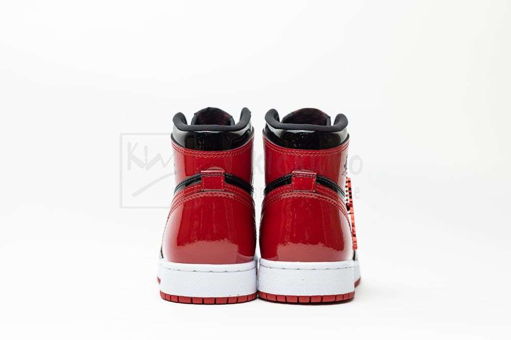 KickWho Air Jordan 1 Retro High OG Patent 'Bred' GS Godkiller - Image 7