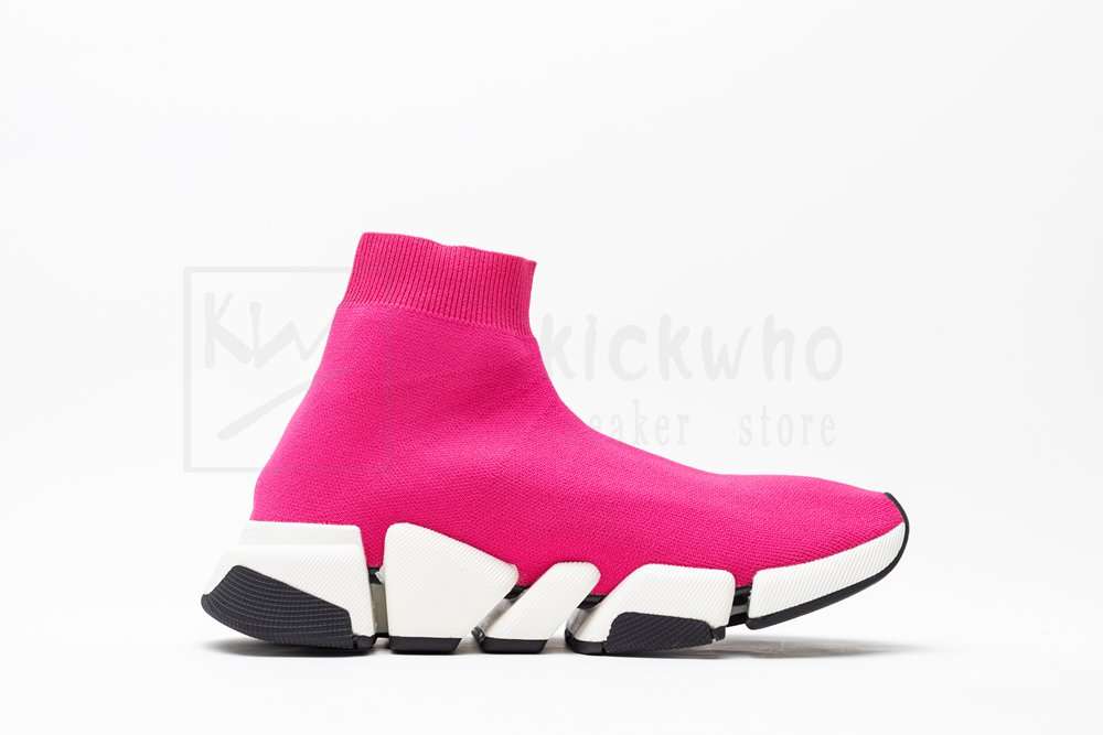 Kickwho Balenciaga Wmns Speed 2.0 Sneaker 'Pink' - Image 3