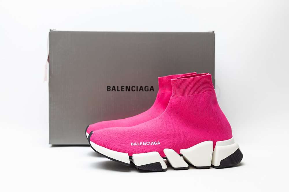 Kickwho Balenciaga Wmns Speed 2.0 Sneaker 'Pink' - Image 5