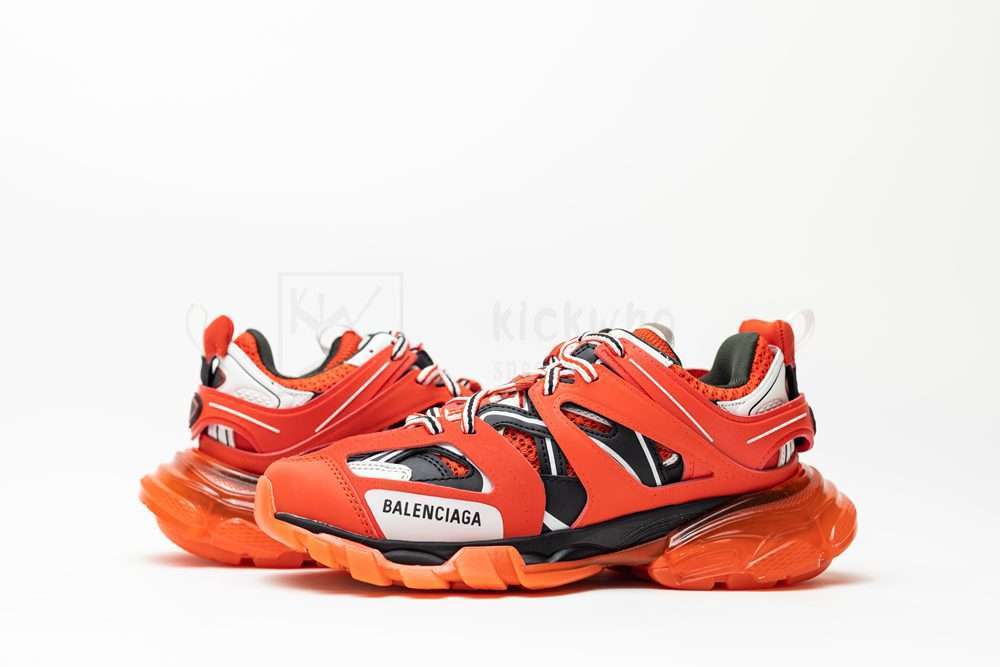Kickwho Balenciaga Track Sneaker 'Clear Sole - Red' - Image 6