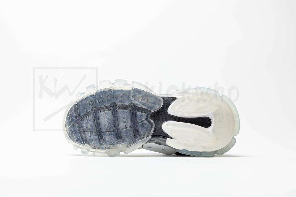 Kickwho Balenciaga Track Sneaker 'Clear Sole - White Black' - Image 5