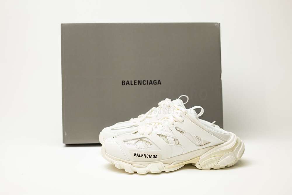 Kickwho Balenciaga Wmns Track Mule 'White' - Image 5