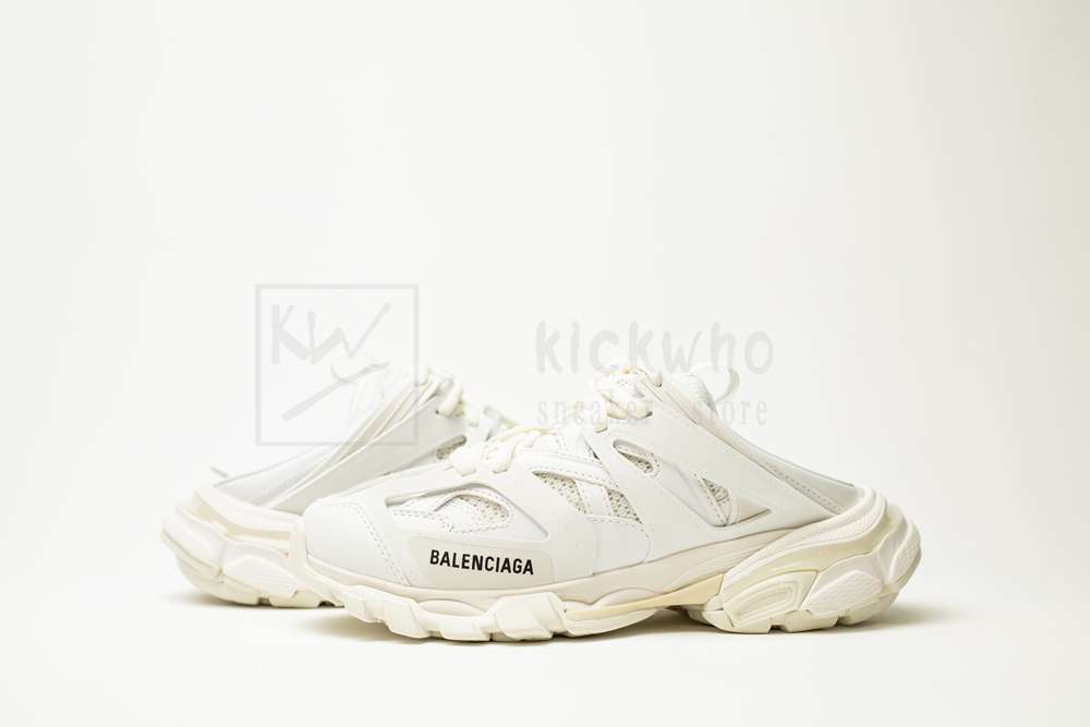 Kickwho Balenciaga Wmns Track Mule 'White' - Image 6