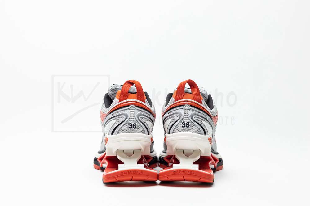 Kickwho Balenciaga X-Pander Sneaker 'Red Silver' - Image 7