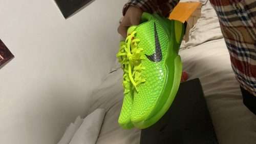 KICKWHO Godkiller Nike Kobe 6 Protro 'Grinch' photo review