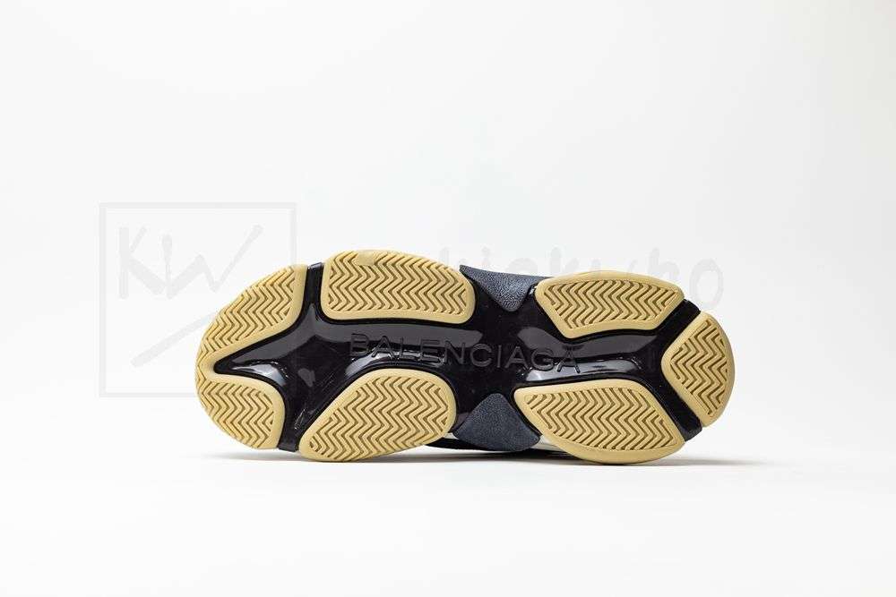 Kickwho Balenciaga Triple S Sneaker 'White Black' - Image 4