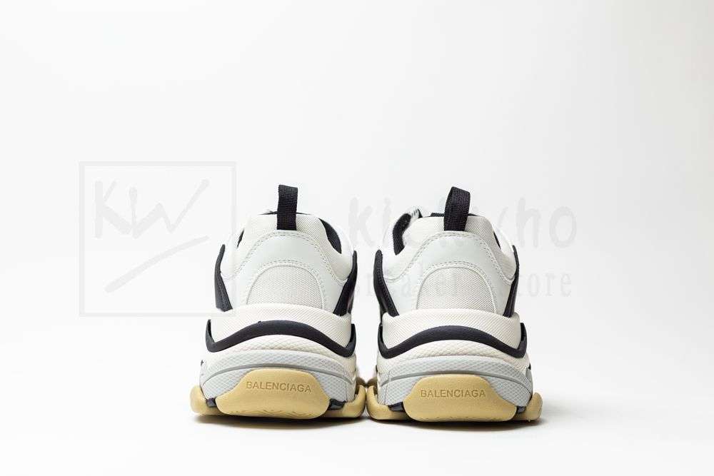 Kickwho Balenciaga Triple S Sneaker 'White Black' - Image 7