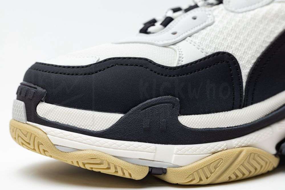 Kickwho Balenciaga Triple S Sneaker 'White Black' - Image 8