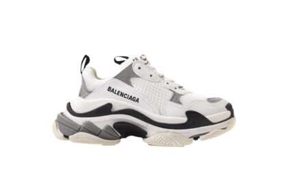 Kickwho Balenciaga Wmns Triple S 'White Grey'