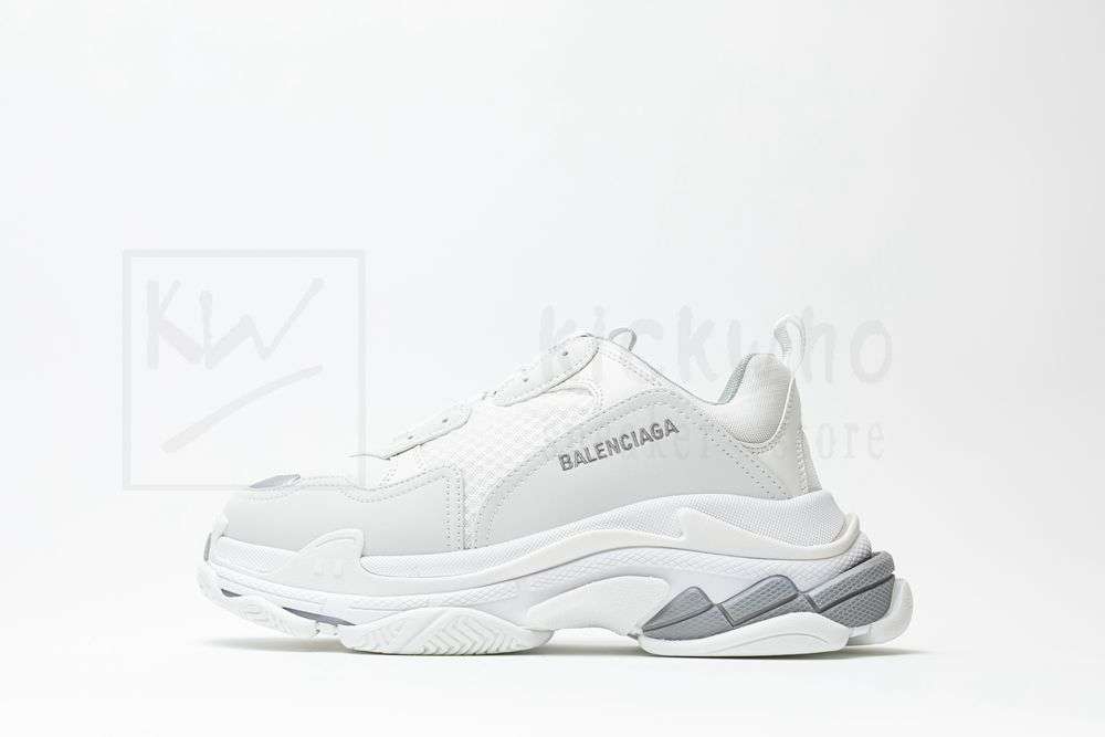 Kickwho Balenciaga Wmns Triple S Sneaker 'White' - Image 2