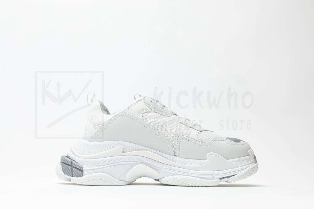 Kickwho Balenciaga Wmns Triple S Sneaker 'White' - Image 3