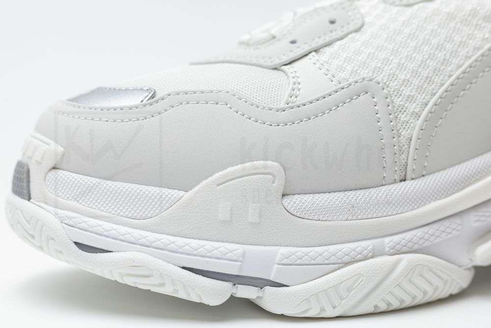 Kickwho Balenciaga Wmns Triple S Sneaker 'White' - Image 8