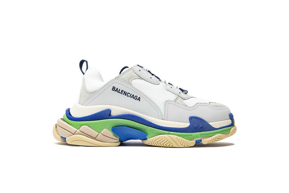 Kickwho Balenciaga Triple S Sneaker 'Grey Blue'