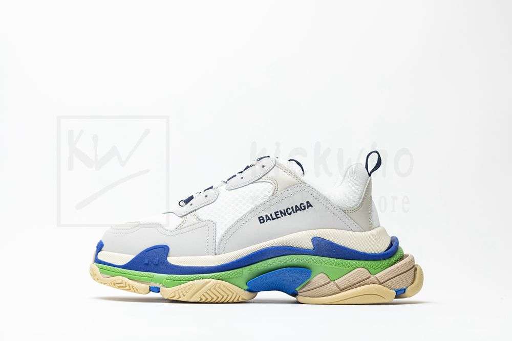 Kickwho Balenciaga Triple S Sneaker 'Grey Blue' - Image 2