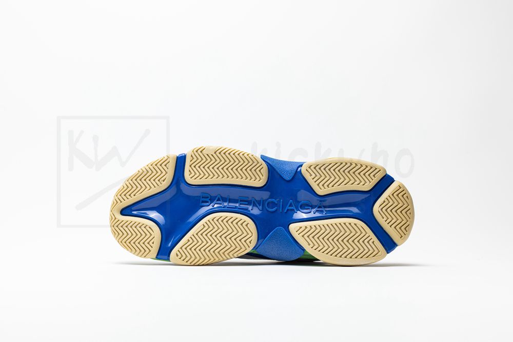 Kickwho Balenciaga Triple S Sneaker 'Grey Blue' - Image 4