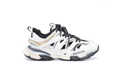 Kickwho Balenciaga Wmns Track Sneaker 'White Black'