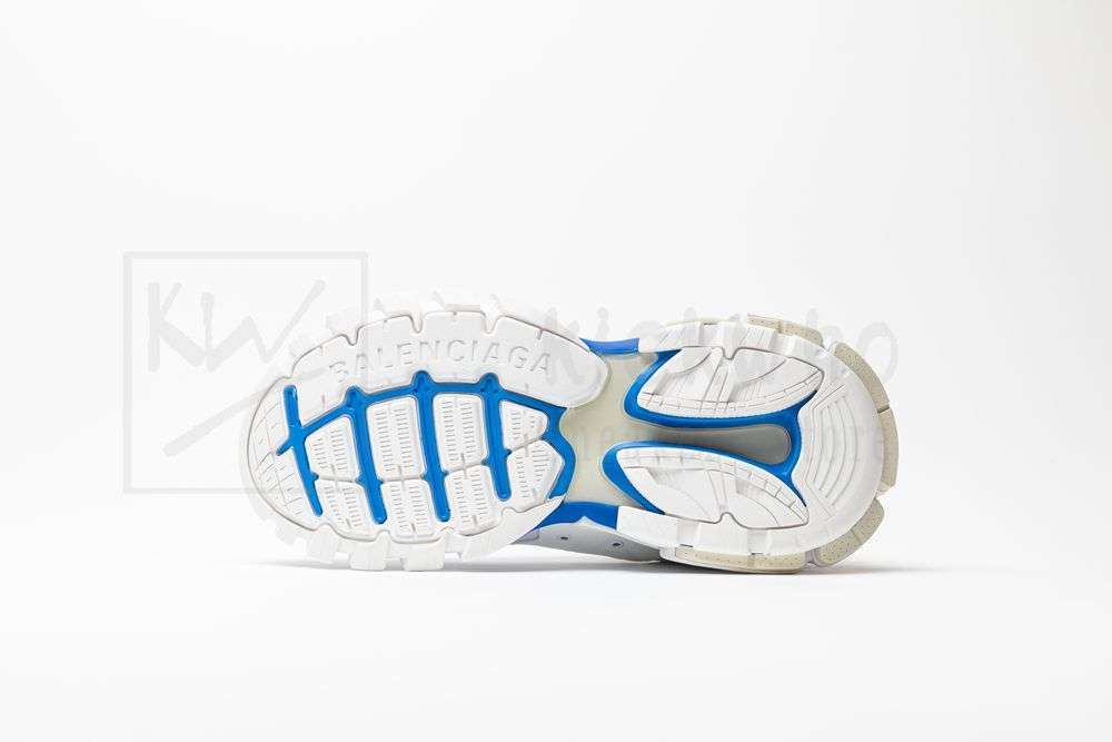 Kickwho Balenciaga Track Sneaker 'White Blue' - Image 4