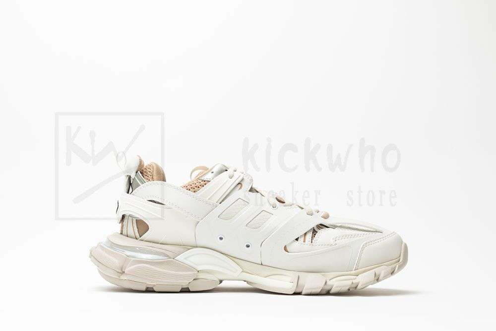 Kickwho Balenciaga Track Sneaker 'White Brown' - Image 3