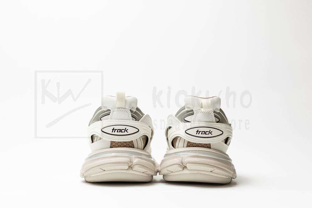 Kickwho Balenciaga Track Sneaker 'White Brown' - Image 7