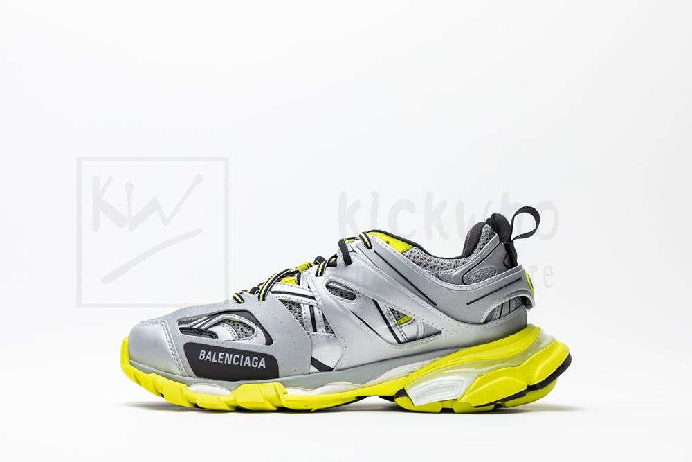 Kickwho Balenciaga Track Sneaker 'Silver Green' - Image 2