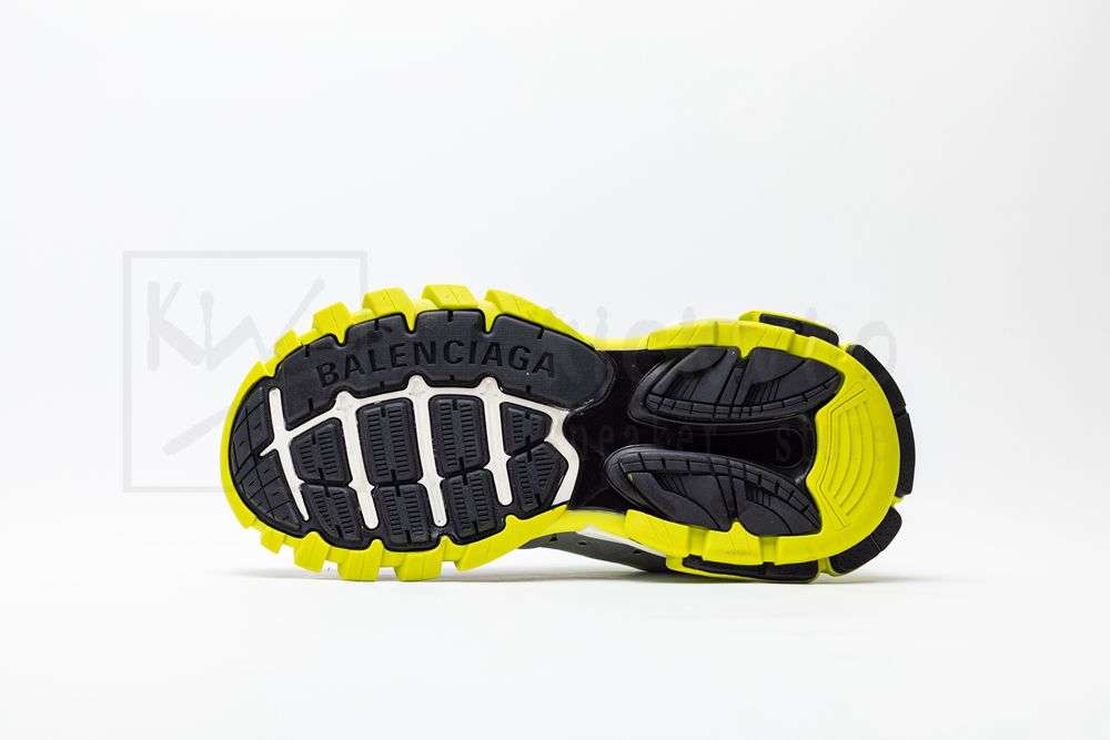 Kickwho Balenciaga Track Sneaker 'Silver Green' - Image 4