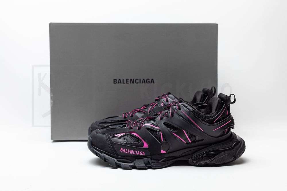 Kickwho Balenciaga Wmns Track Sneaker 'Black Neon Pink - Image 5