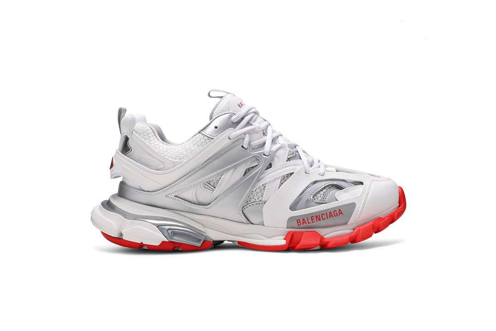 Kickwho Balenciaga Track Sneaker 'White Red'