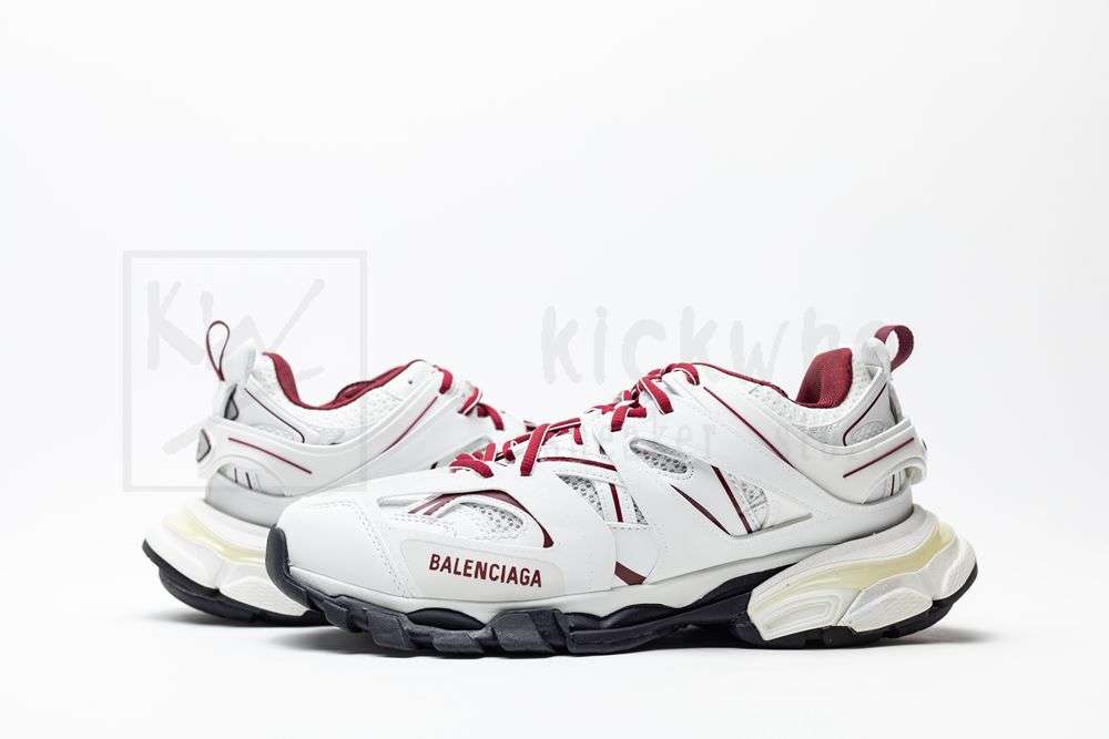 Kickwho Balenciaga Wmns Track Sneaker 'White Red' - Image 6