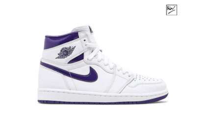 KickWho Wmns Air Jordan 1 High OG 'Court Purple'
