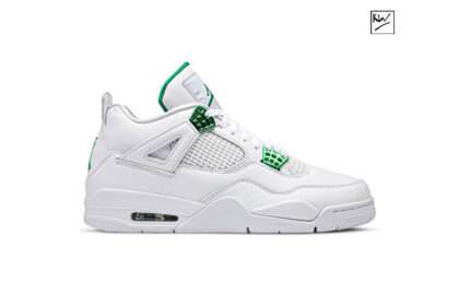 KickWho Air Jordan 4 Retro 'Green Metallic'