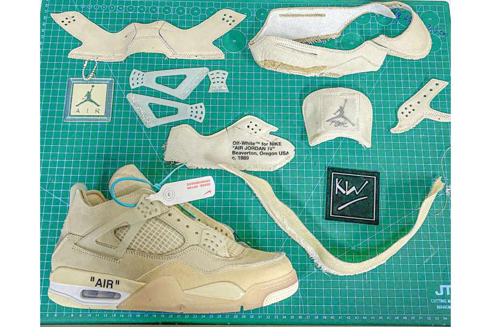 kickwho Godkiller Off-White x Air Jordan 4 SP "Sail" - Image 7