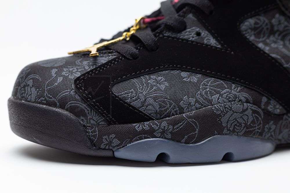 Kickwho Air Jordan 4 Retro Black Canvas - Image 8