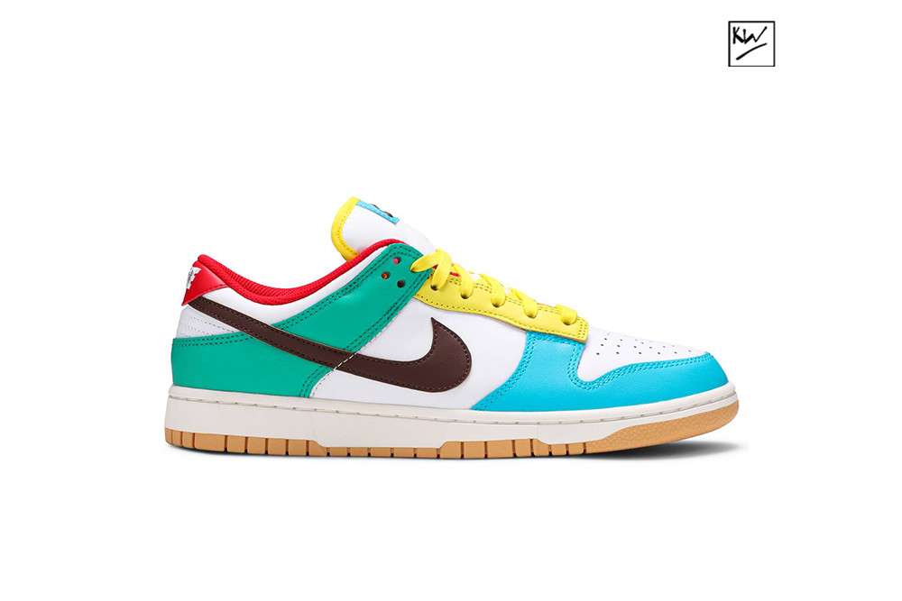 KICKWHO Dunk Low SE 'Free.99 - White' Godkiller DH0952-100