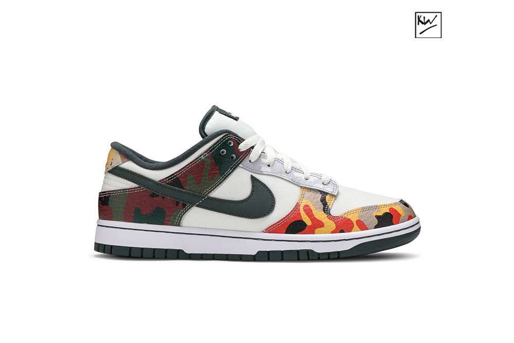 KICKWHO Dunk Low SE 'Sail Multi-Camo' DH0957-100