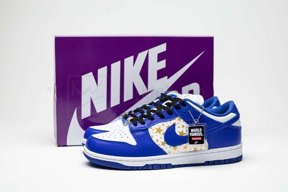 KICKWHO Sup x Dunk Low OG SB QS 'Hyper Royal' Godkiller DH3228-100 - Image 5