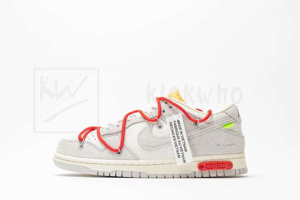 KICKWHO Off-White x Dunk Low 'Lot 40 of 50' - Image 2