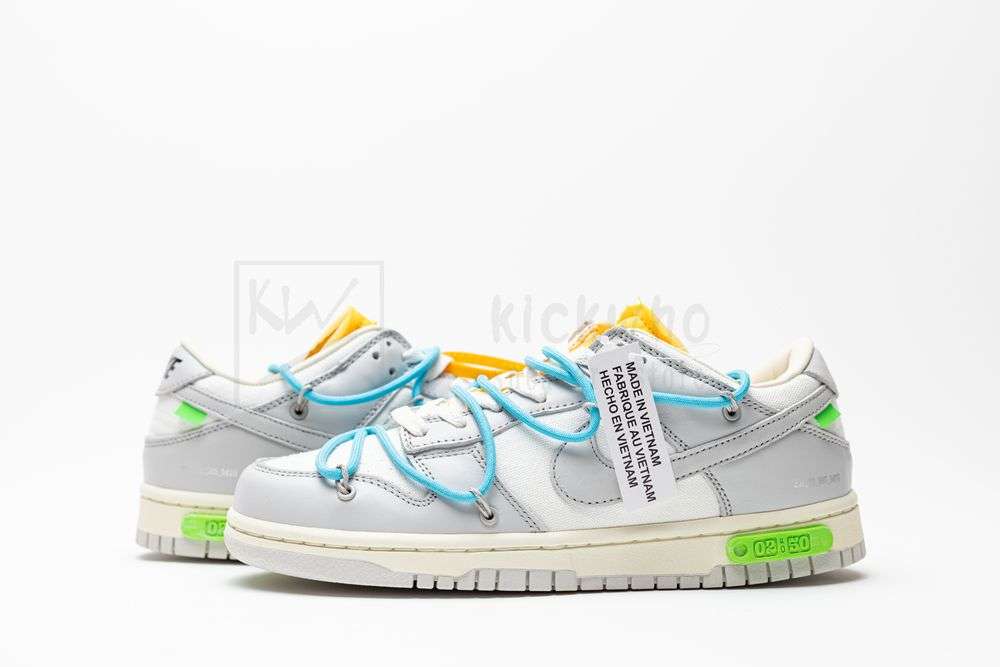 KICKWHO Off-White x Dunk Low 'Lot 02 of 50' - Image 6